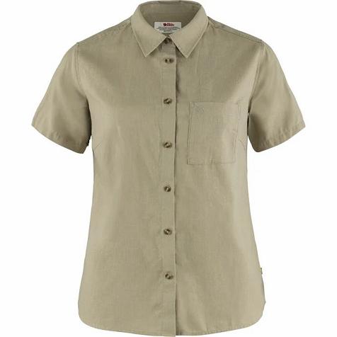 Fjallraven Women Övik Shirts Khaki PH120266 Philippines